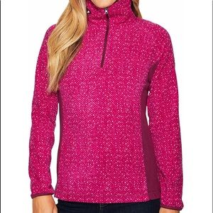 Columbia glacial III half zip fleece size M